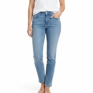 Everlane Women's High Rise Straight Leg Jeans Medium Wash Size 28‎
